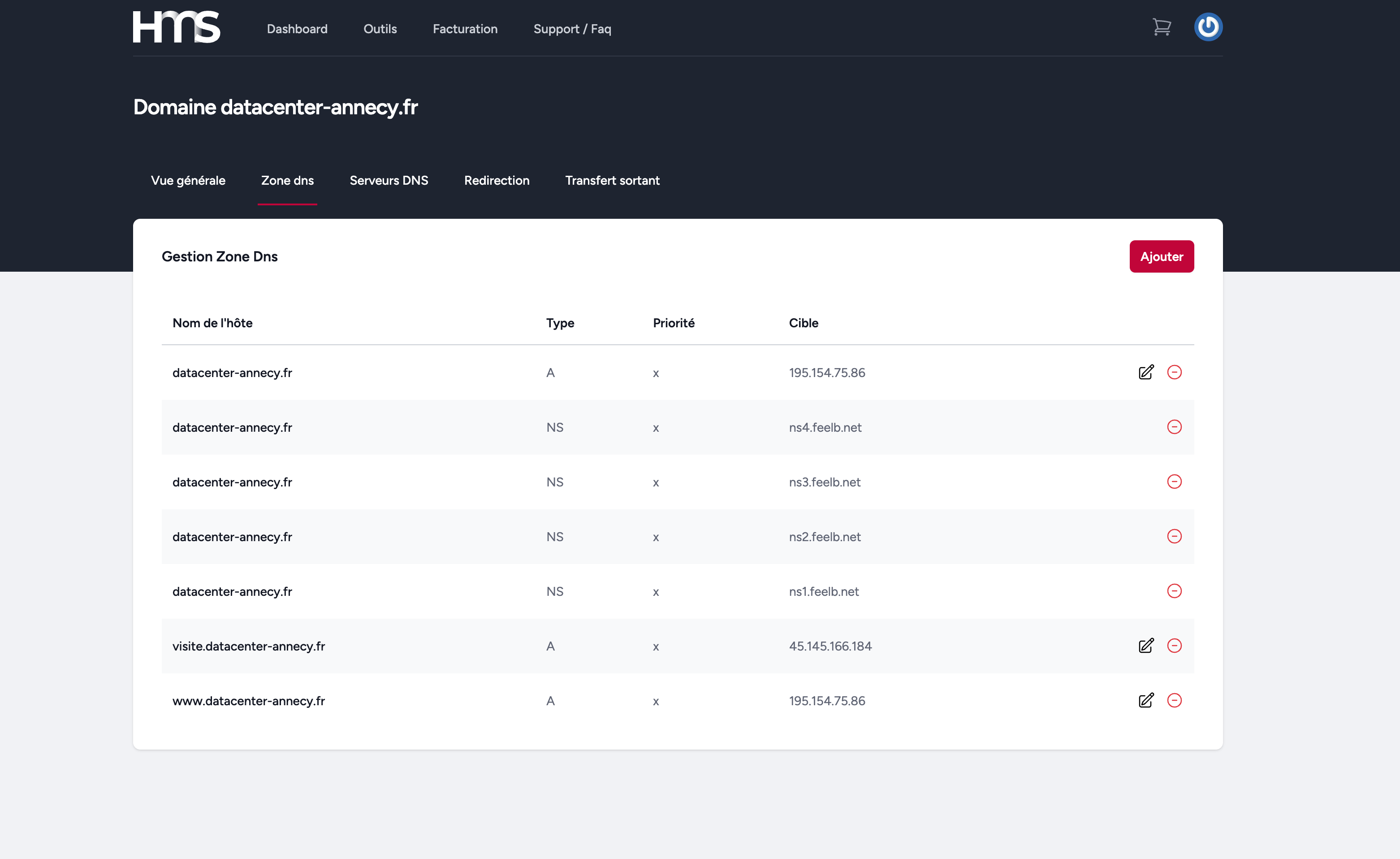 Страница общей информации